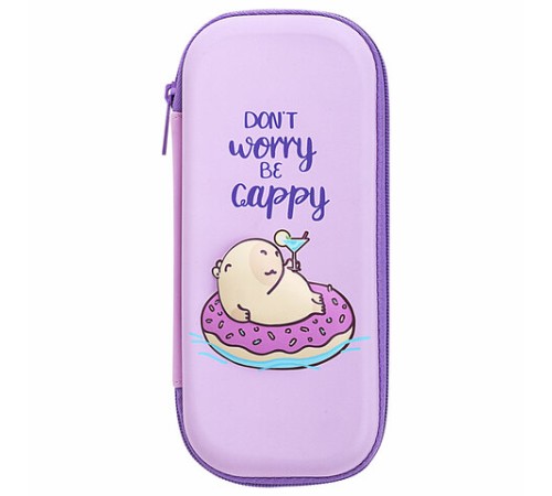 Пенал BRAUBERG, 1 отделение, 1 откидная планка, EVA, 22х10х5 см, 