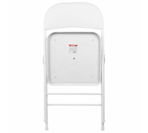 Стул складной BRABIX "Golf Plus CF-003 КОМФОРТ", белый каркас, кожзам белый, 532888 Стул складной BRABIX "Golf Plus CF-003 КОМФОРТ", белый каркас, кожзам белый, 532888