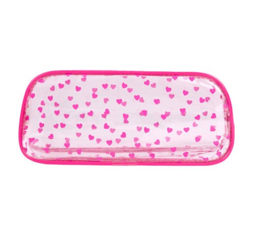 Пенал-косметичка BRAUBERG LUCENT на молнии, прозрачный, 