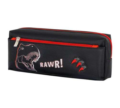 Пенал мягкий ЮНЛАНДИЯ, 2 отделения, полиэстер, 