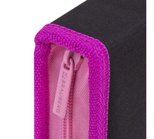 Пенал BRAUBERG с наполнением, 1 отделение, 1 откидная планка, 24 предмета, 21х14 см, 