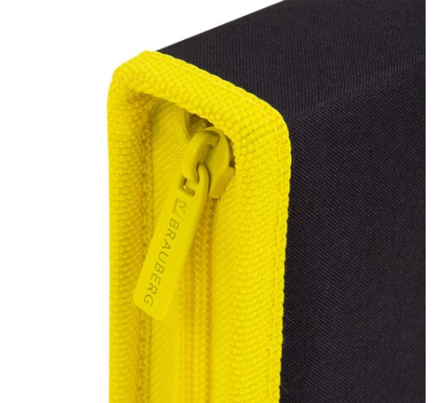 Пенал BRAUBERG с наполнением, 1 отделение, 1 откидная планка, 24 предмета, 21х14 см, 