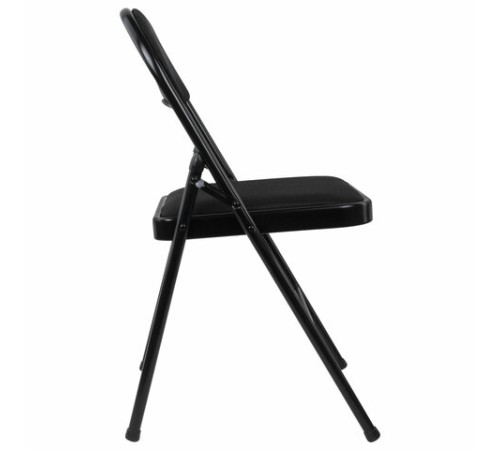 Стул складной BRABIX "Golf Plus CF-003 КОМФОРТ", чёрный каркас, чёрная ткань, 532889 Стул складной BRABIX "Golf Plus CF-003 КОМФОРТ", чёрный каркас, чёрная ткань, 532889