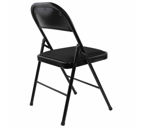 Стул складной BRABIX "Golf Plus CF-003 КОМФОРТ", чёрный каркас, чёрная ткань, 532889 Стул складной BRABIX "Golf Plus CF-003 КОМФОРТ", чёрный каркас, чёрная ткань, 532889