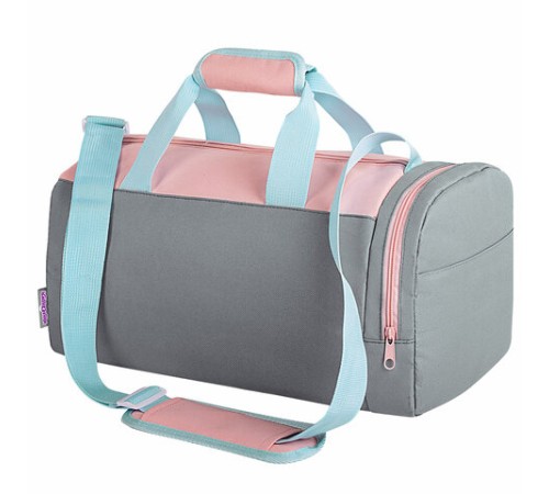 Сумка для занятий спортивная ЮНЛАНДИЯ с отделением для обуви, 40х22х20 см, пастельный, 272381