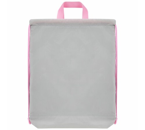 Мешок для обуви ЮНЛАНДИЯ с ручками, боковой карман на молнии, 46х36 см, 