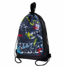 Мешок для обуви ЮНЛАНДИЯ с ручками, боковой карман на молнии, 46х36 см, 