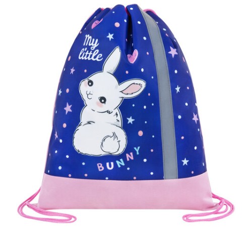 Мешок для обуви ЮНЛАНДИЯ, плотный, светоотражающая полоса, 46х36 см, 