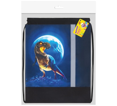 Мешок для обуви ЮНЛАНДИЯ, плотный, светоотражающая полоса, 46х36 см, 