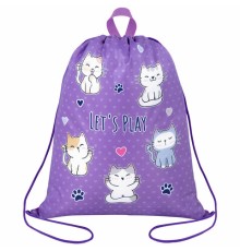 Мешок для обуви BRAUBERG KIDS, с петлей, 42х34 см, 