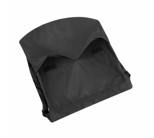 Рюкзак спортивный мешок HEIKKI PACK (ХЕЙКИ), 2 отделения, увеличенный объем, 40х35 см, черный, 272419