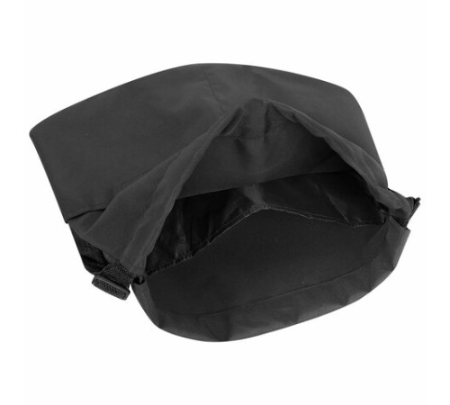 Рюкзак спортивный мешок HEIKKI PACK (ХЕЙКИ), 2 отделения, увеличенный объем, 40х35 см, черный, 272419