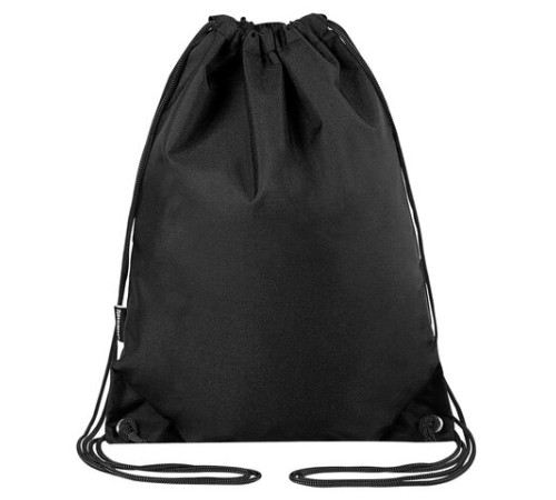 Мешок для обуви BRAUBERG плотный, карман на молнии, подкладка, 43х33 см, Total Black, 272427