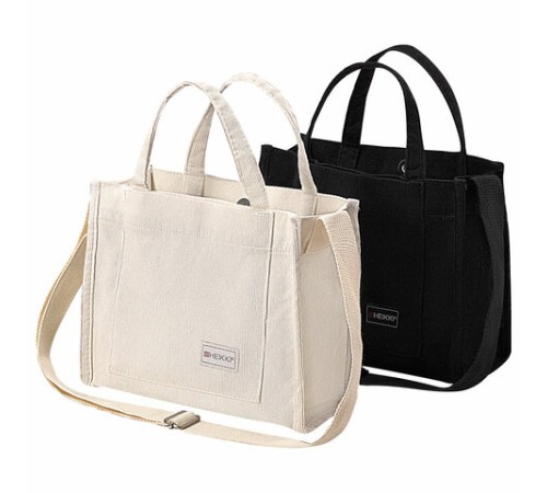 Сумка шоппер HEIKKI MINI (ХЕЙКИ), вельвет, 25х20 см, бежевый, 272440