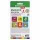 Магниты квадратные стеклянные 35 мм для досок магнитно-маркерных, НАБОР 6 шт., 