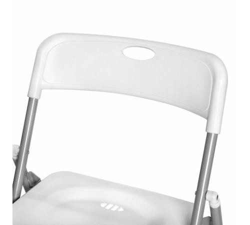 Стул складной BRABIX "Golf Lite CF-017", серебристый каркас, пластик белый, 532896 Стул складной BRABIX "Golf Lite CF-017", серебристый каркас, пластик белый, 532896