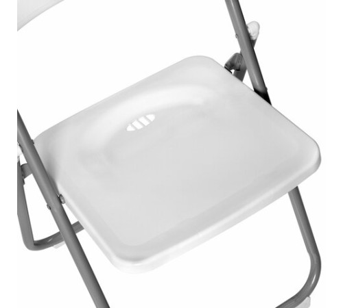 Стул складной BRABIX "Golf Lite CF-017", серебристый каркас, пластик белый, 532896 Стул складной BRABIX "Golf Lite CF-017", серебристый каркас, пластик белый, 532896