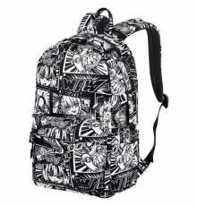 Рюкзак HEIKKI DREAM (ХЕЙКИ) универсальный, с карманом для ноутбука, эргономичный, Comics Anime, 42х26х14 см, 272527