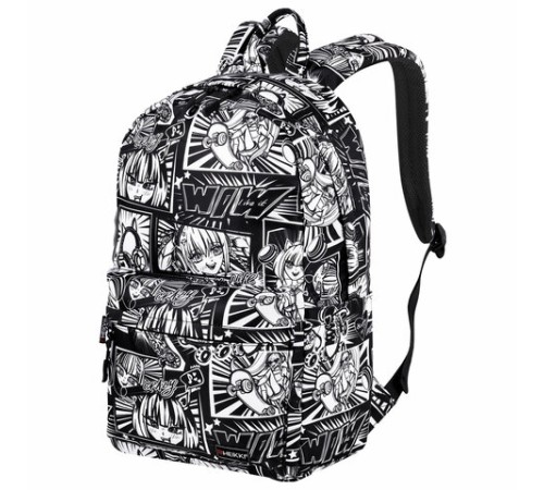 Рюкзак HEIKKI DREAM (ХЕЙКИ) универсальный, с карманом для ноутбука, эргономичный, Comics Anime, 42х26х14 см, 272527