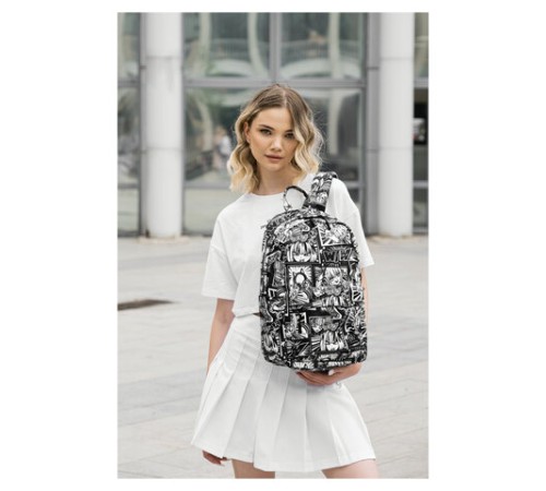 Рюкзак HEIKKI DREAM (ХЕЙКИ) универсальный, с карманом для ноутбука, эргономичный, Comics Anime, 42х26х14 см, 272527