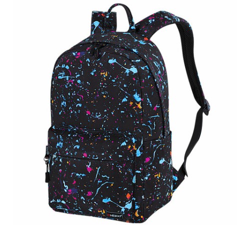 Рюкзак HEIKKI DREAM (ХЕЙКИ) универсальный, с карманом для ноутбука, эргономичный, Splatter, 42х26х14 см, 272529