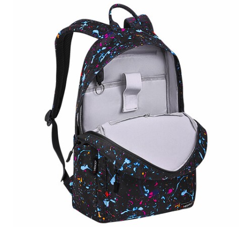 Рюкзак HEIKKI DREAM (ХЕЙКИ) универсальный, с карманом для ноутбука, эргономичный, Splatter, 42х26х14 см, 272529