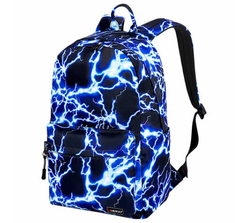 Рюкзак HEIKKI DREAM (ХЕЙКИ) универсальный, с карманом для ноутбука, эргономичный, Lightning, 42х26х14 см, 272530