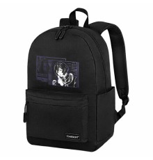 Рюкзак HEIKKI ENERGETIC Mood (ХЕЙКИ) универсальный, эргономичный, Obanai, черный, 43х30х16 см, 272536