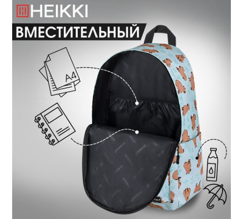 Рюкзак HEIKKI POSITIVE (ХЕЙКИ) универсальный, карман-антивор, 