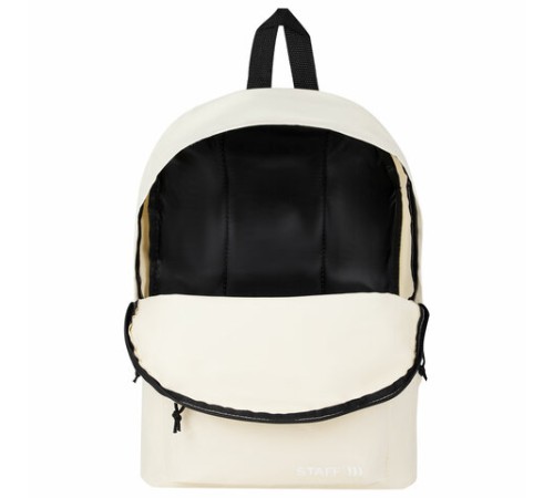 Рюкзак STAFF STREET универсальный, бежевый, 38x28x12 см, 272557