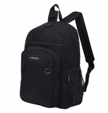 Рюкзак HEIKKI ULTRA (ХЕЙКИ) универсальный, карман-антивор, черный, 42х30х14 см, 272559