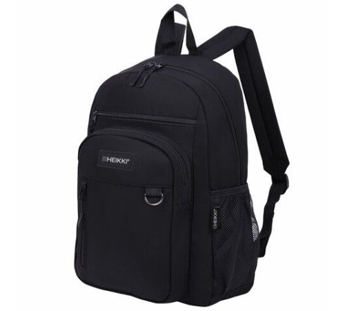 Рюкзак HEIKKI ULTRA (ХЕЙКИ) универсальный, карман-антивор, черный, 42х30х14 см, 272559