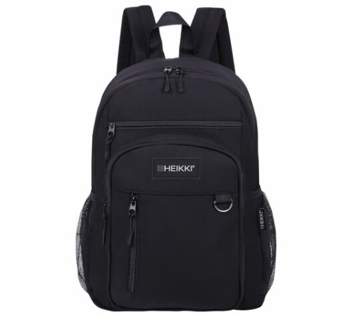 Рюкзак HEIKKI ULTRA (ХЕЙКИ) универсальный, карман-антивор, черный, 42х30х14 см, 272559