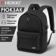 Рюкзак HEIKKI ACTIVE (ХЕЙКИ) универсальный, отделение для ноутбука, USB-порт, черный, 44х31х14 см, 272560