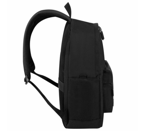 Рюкзак HEIKKI ACTIVE (ХЕЙКИ) универсальный, отделение для ноутбука, USB-порт, черный, 44х31х14 см, 272560