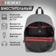 Рюкзак HEIKKI ACTIVE (ХЕЙКИ) универсальный, отделение для ноутбука, USB-порт, серый, 44х31х14 см, 272561