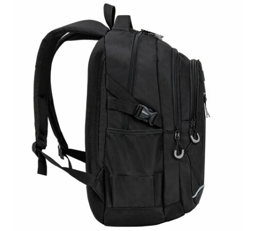 Рюкзак BRAUBERG CONTENT универсальный, 3 отделения, светоотражающий принт, 