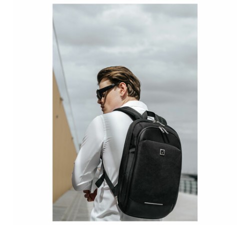 Рюкзак BRAUBERG FUNCTIONAL с отделением для ноутбука, 2 отделения, карман-антивор, 