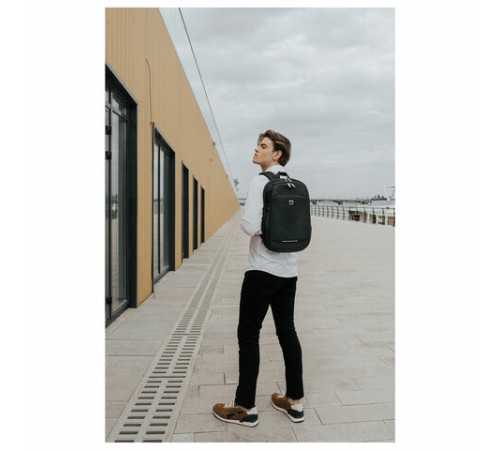 Рюкзак BRAUBERG FUNCTIONAL с отделением для ноутбука, 2 отделения, карман-антивор, 