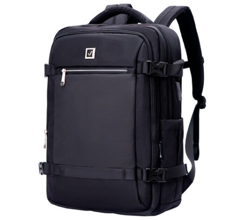 Рюкзак BRAUBERG FUNCTIONAL с отделением для ноутбука, 2 отделения, USB-порт, Solid, 46х31х15 см, 272575