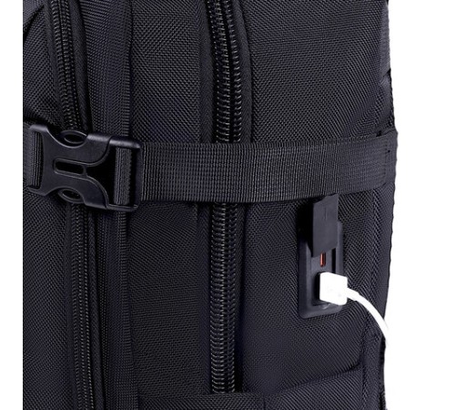 Рюкзак BRAUBERG FUNCTIONAL с отделением для ноутбука, 2 отделения, USB-порт, Solid, 46х31х15 см, 272575