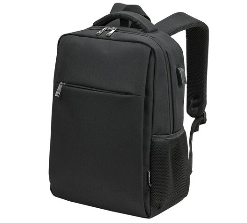 Рюкзак BRAUBERG FUNCTIONAL с отделением для ноутбука, USB-порт, багажная лента, 