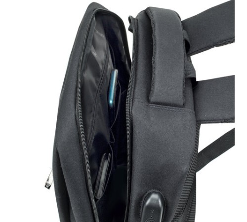 Рюкзак BRAUBERG FUNCTIONAL с отделением для ноутбука, USB-порт, багажная лента, 