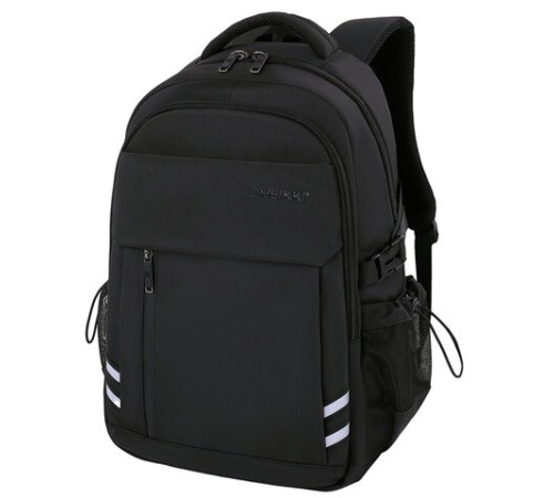 Рюкзак HEIKKI CHALLENGE (ХЕЙКИ) универсальный, 2 отделения, отделение для ноутбука, черный, 47х32х17 см, 272580