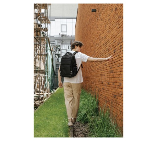 Рюкзак HEIKKI CHALLENGE (ХЕЙКИ) универсальный, 2 отделения, отделение для ноутбука, черный, 47х32х17 см, 272580