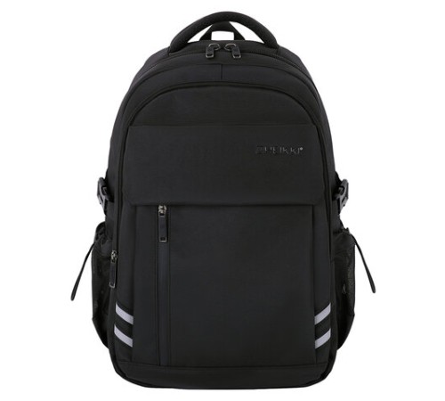 Рюкзак HEIKKI CHALLENGE (ХЕЙКИ) универсальный, 2 отделения, отделение для ноутбука, черный, 47х32х17 см, 272580