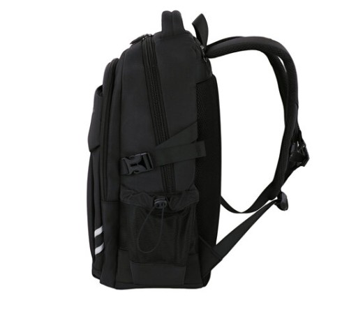 Рюкзак HEIKKI CHALLENGE (ХЕЙКИ) универсальный, 2 отделения, отделение для ноутбука, черный, 47х32х17 см, 272580