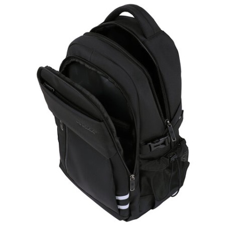 Рюкзак HEIKKI CHALLENGE (ХЕЙКИ) универсальный, 2 отделения, отделение для ноутбука, черный, 47х32х17 см, 272580