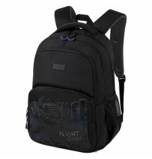 Рюкзак BRAUBERG CONCEPT универсальный, 2 отделения, светоотражающий принт, 