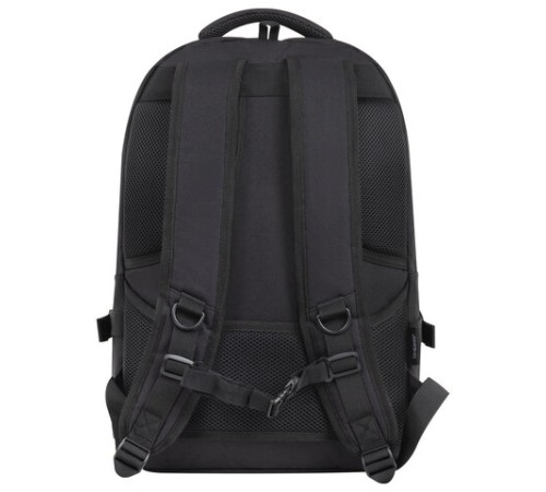 Рюкзак HEIKKI STRATEGY (ХЕЙКИ) универсальный, отделение для ноутбука, багажная лента, черный, 46х31х13 см, 272583